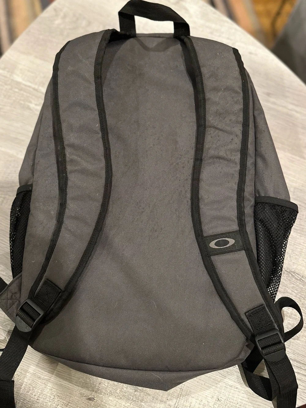 Oakley Enduro 22L Backpack Gray Black Laptop School Travel Bag